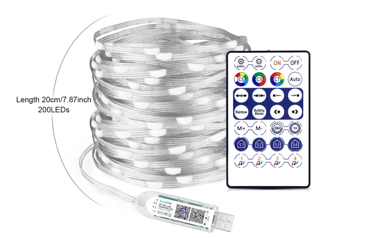 GlowSync - Έξυπνη σειρά LED RGB για εξατομικευμένη εορταστική ατμόσφαιρα