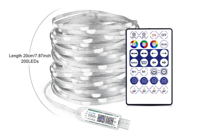 GlowSync - Έξυπνη σειρά LED RGB για εξατομικευμένη εορταστική ατμόσφαιρα